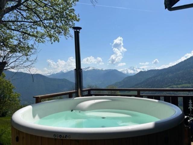 Chalet La Rioule 16 Pers Doucy 外观 照片