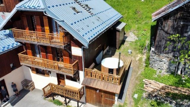 Chalet La Rioule 16 Pers Doucy 外观 照片